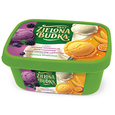 MANGO-MARAKUJA / ŚMIETANKOWE / SMAK OWOCÓW LEŚNYCH